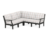 Thumbnail for Trex Yacht Club Modular 5-Piece Deep Seating Set