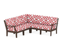 Thumbnail for Trex Yacht Club Modular 5-Piece Deep Seating Set