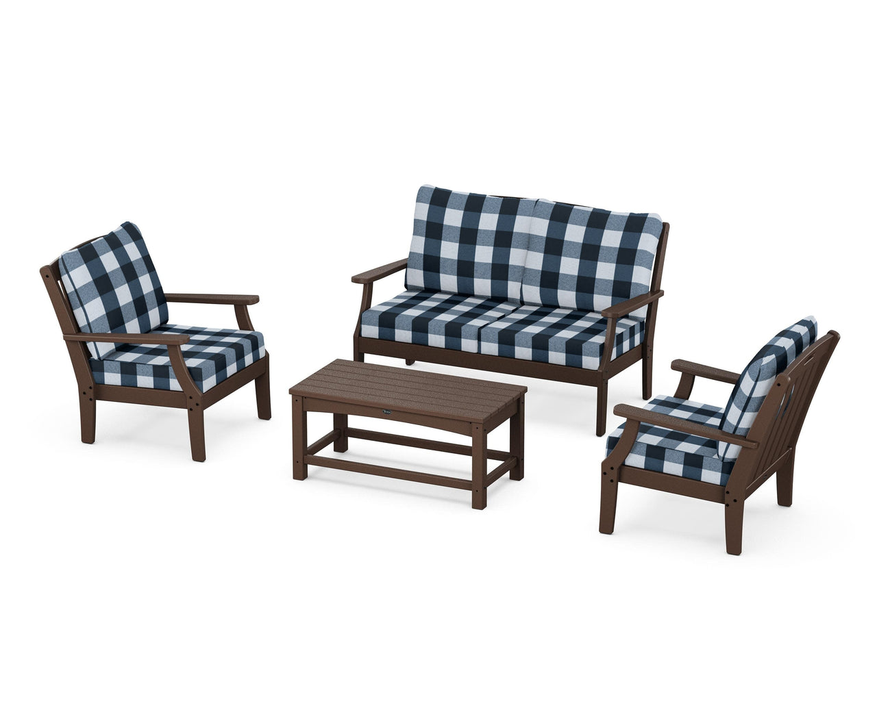 Trex Yacht Club 4-Piece Deep Seating Chair Set