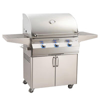 Thumbnail for Fire Magic Aurora A660S 30-Inch Gas Grill With Side Burner And Analog Thermometer