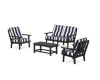 Thumbnail for Trex Cape Cod 4-Piece Deep Seating Set with Loveseat