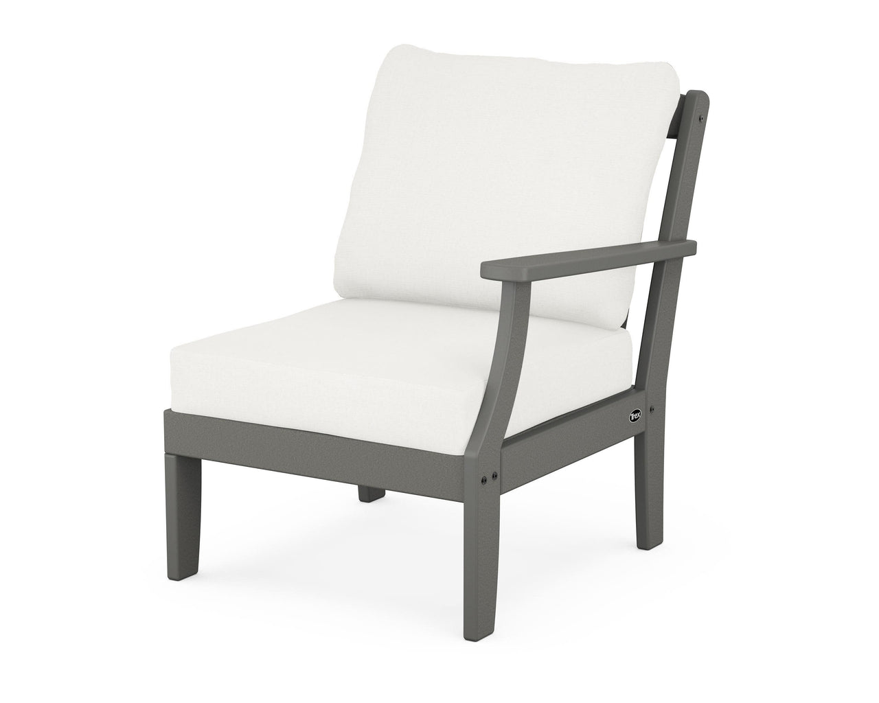 Trex Yacht Club Modular Right Arm Chair - Sand Castle