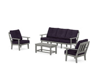 Thumbnail for Trex Cape Cod 4-Piece Deep Seating Set with Sofa