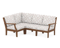 Thumbnail for Trex Yacht Club Modular 4-Piece Deep Seating Set