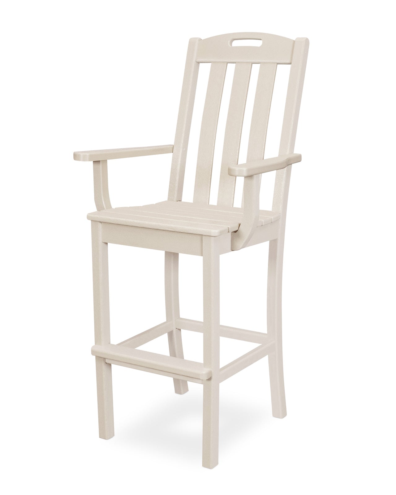 Trex Yacht Club Bar Arm Chair - Sand Castle