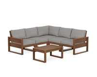 Thumbnail for Trex Eastport 6-Piece Deep Seating Sectional + Coffee Table Set