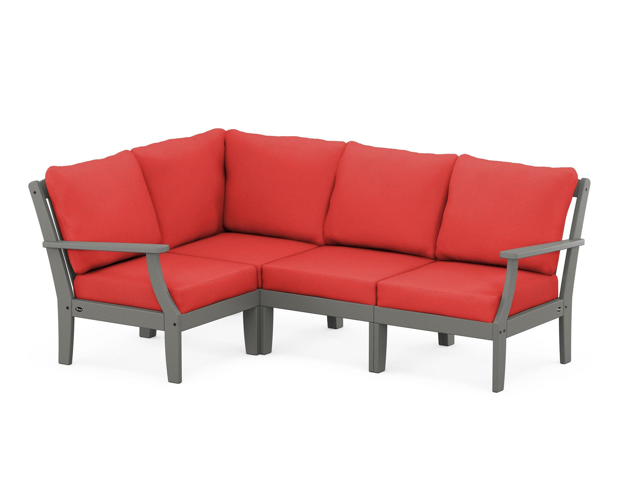 Trex Yacht Club Modular 4-Piece Deep Seating Set
