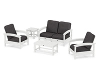 Thumbnail for Trex Rockport Club 6-Piece Deep Seating Conversation Set