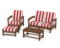 Thumbnail for Trex Rockport 4-Piece Deep Seating Conversation Group
