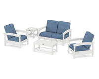 Thumbnail for Trex Rockport Club 6-Piece Deep Seating Conversation Set