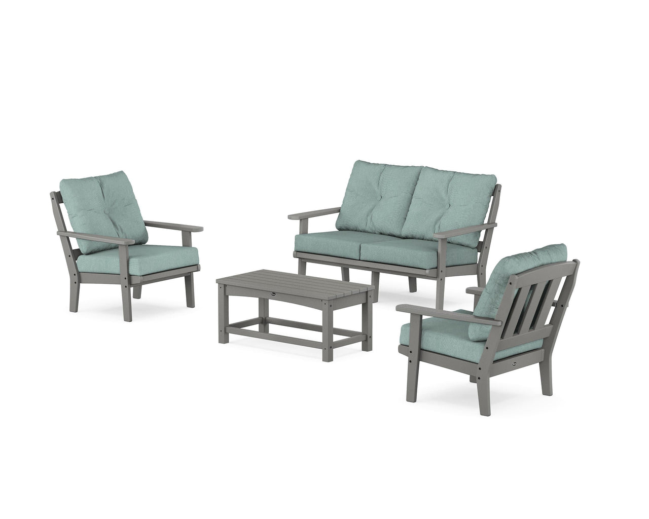 Trex Cape Cod 4-Piece Deep Seating Set with Loveseat