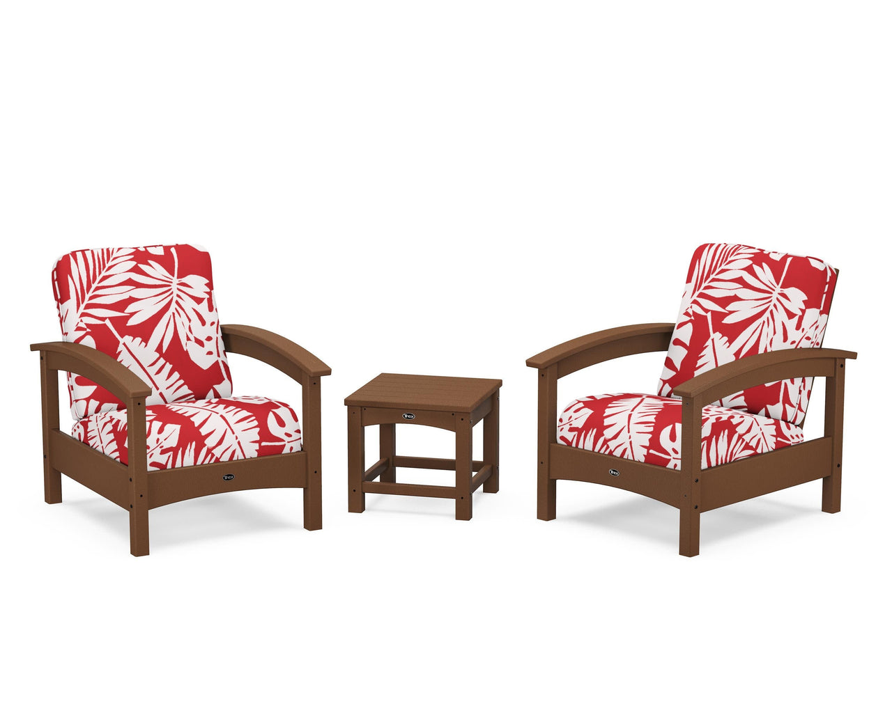 Trex Rockport Club 3-Piece Deep Seating Conversation Set