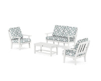 Thumbnail for Trex Cape Cod 4-Piece Deep Seating Set with Loveseat