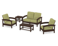 Thumbnail for Trex Rockport Club 6-Piece Deep Seating Conversation Set