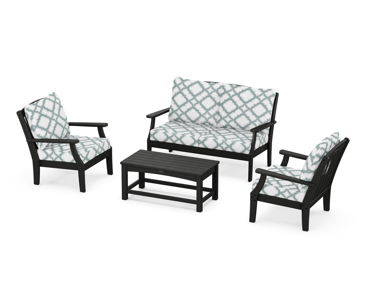 Trex Yacht Club 4-Piece Deep Seating Chair Set