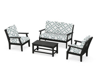Thumbnail for Trex Yacht Club 4-Piece Deep Seating Chair Set
