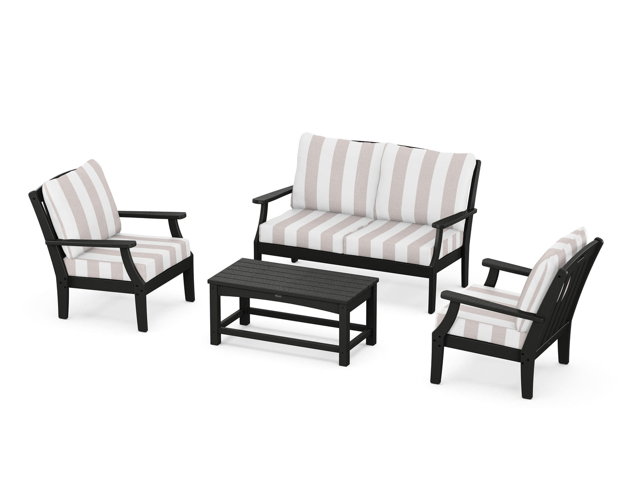 Trex Yacht Club 4-Piece Deep Seating Chair Set