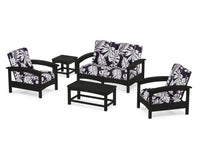 Thumbnail for Trex Rockport Club 6-Piece Deep Seating Conversation Set