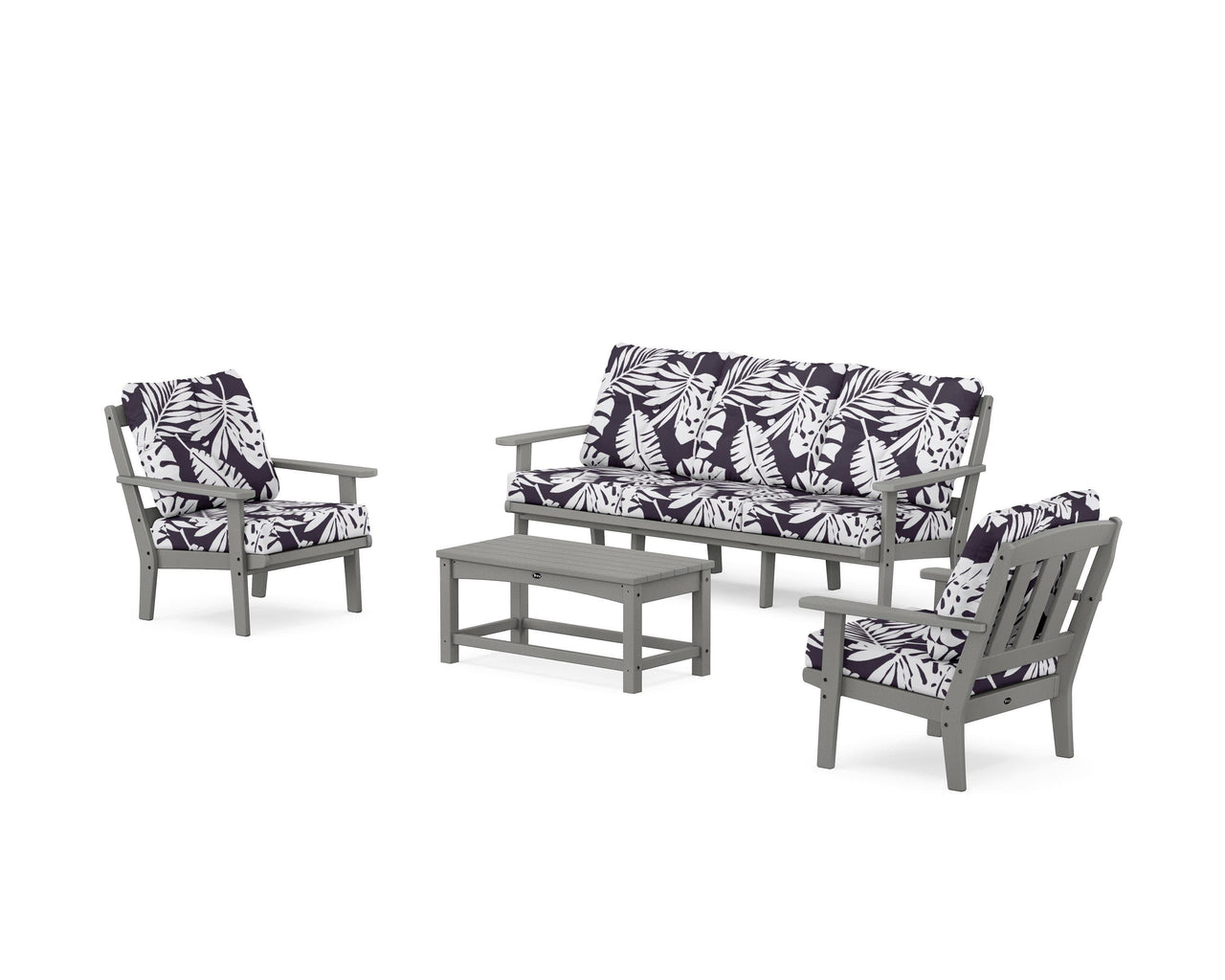 Trex Cape Cod 4-Piece Deep Seating Set with Sofa