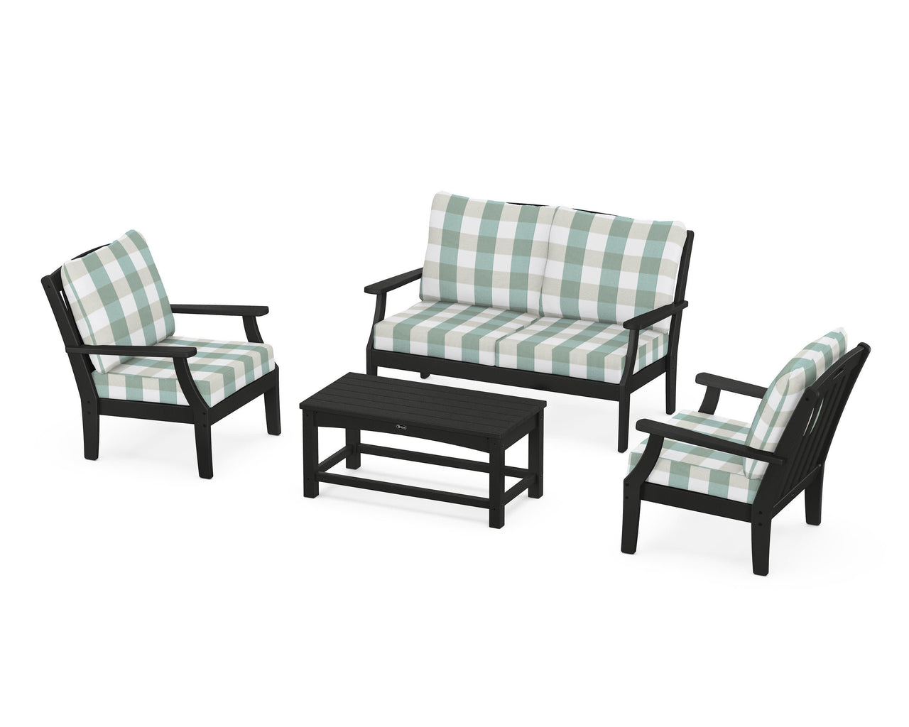 Trex Yacht Club 4-Piece Deep Seating Chair Set