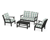Thumbnail for Trex Yacht Club 4-Piece Deep Seating Chair Set