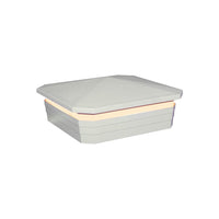 Thumbnail for Tru-Scapes® 5” Composite LED Deck Post Cap Light (Fits Timbertech Radiance Post)