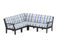 Thumbnail for Trex Yacht Club Modular 5-Piece Deep Seating Set