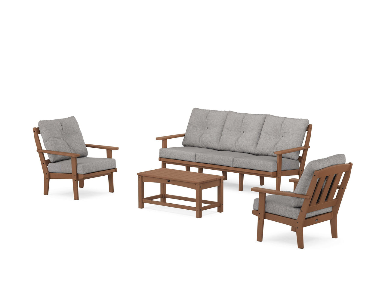 Trex Cape Cod 4-Piece Deep Seating Set with Sofa