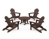 Thumbnail for Trex 5-Piece Monterey Bay Folding Adirondack Chair Conversation Group