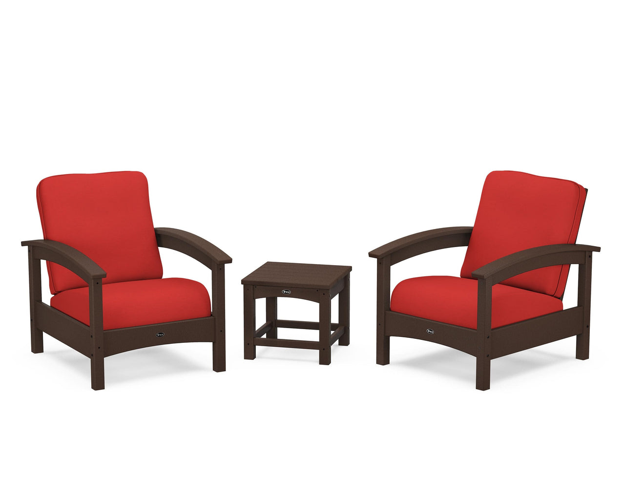 Trex Rockport Club 3-Piece Deep Seating Conversation Set