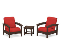 Thumbnail for Trex Rockport Club 3-Piece Deep Seating Conversation Set