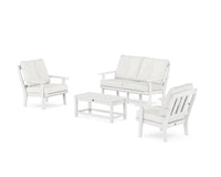 Thumbnail for Trex Cape Cod 4-Piece Deep Seating Set with Loveseat
