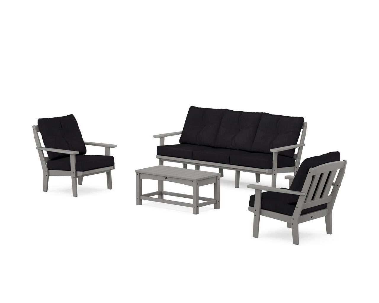 Trex Cape Cod 4-Piece Deep Seating Set with Sofa