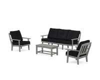 Thumbnail for Trex Cape Cod 4-Piece Deep Seating Set with Sofa