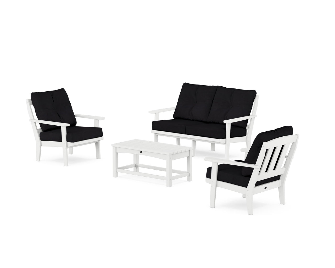 Trex Cape Cod 4-Piece Deep Seating Set with Loveseat