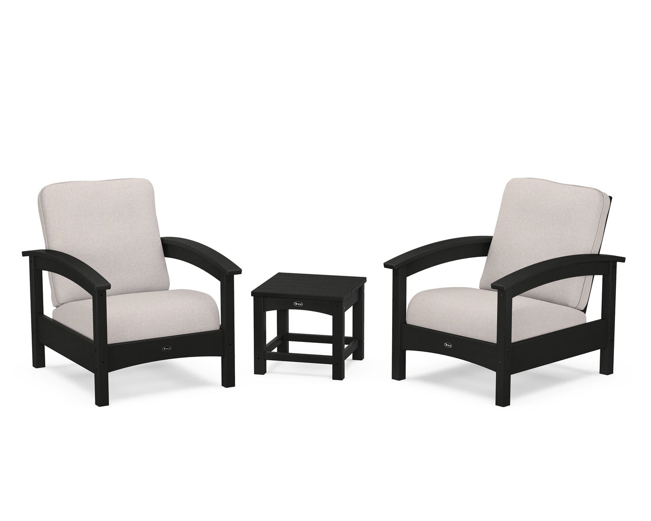 Trex Rockport Club 3-Piece Deep Seating Conversation Set