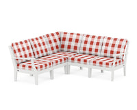 Thumbnail for Trex Yacht Club Modular 5-Piece Deep Seating Set