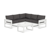 Thumbnail for Trex Eastport 6-Piece Deep Seating Sectional + Coffee Table Set