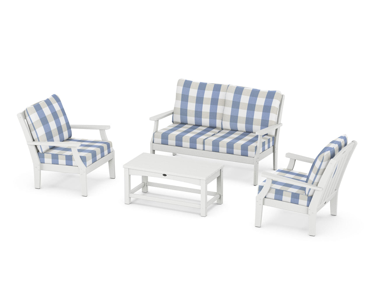 Trex Yacht Club 4-Piece Deep Seating Chair Set
