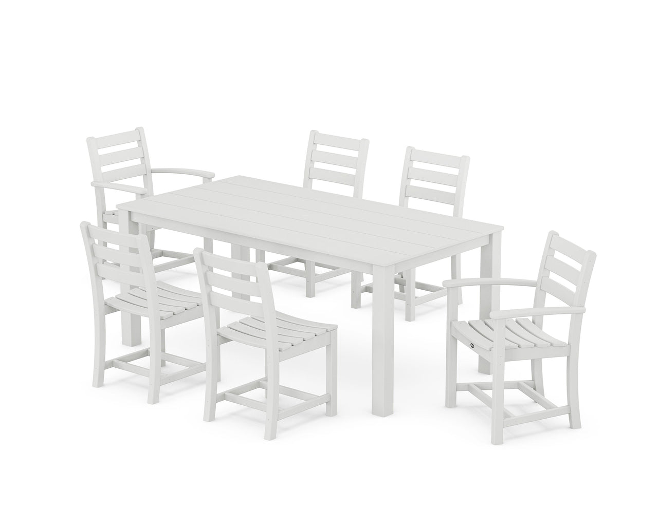 Trex Monterey Bay 7-Piece Parsons Dining Set