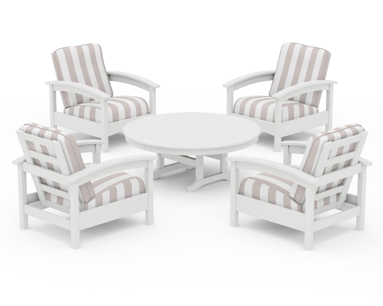 Trex Rockport 5-Piece Deep Seating Set