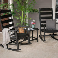 Thumbnail for POLYWOOD Shaker 3 Piece Porch Rocking Chair Set