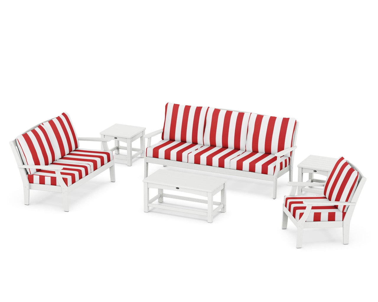 Trex Yacht Club 6-Piece Deep Seating Set