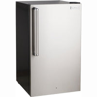 Thumbnail for Fire Magic 20-Inch 4.0 Cu. Ft. Premium Compact Refrigerator - Stainless Steel Door / Black Cabinet