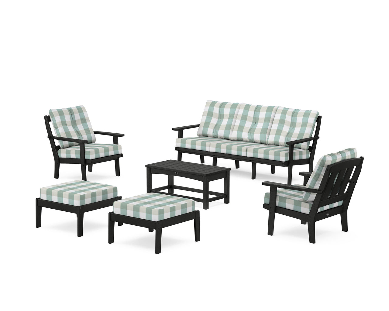 Trex Cape Cod 6-Piece Lounge Sofa Set