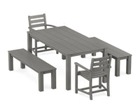 Thumbnail for Trex Monterey Bay 5-Piece Parsons Dining Set with Benches