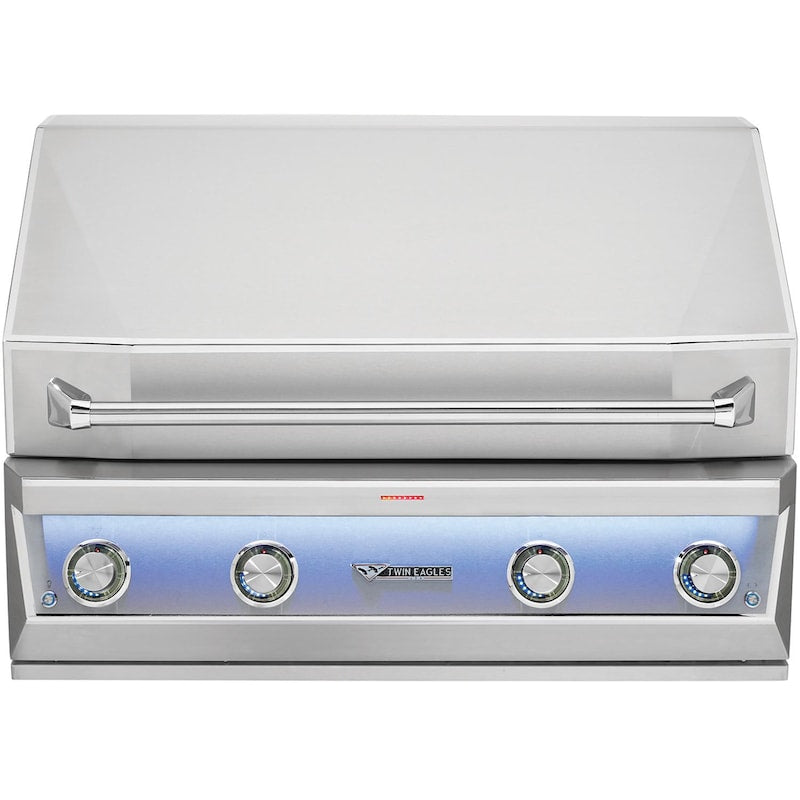 Twin Eagles Eagle One 3-Burner Built-In Gas Grill with Sear Zone & Infrared Rotisserie Burner