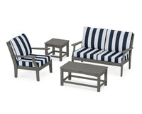 Thumbnail for Trex Yacht Club 4-Piece Deep Seating Set