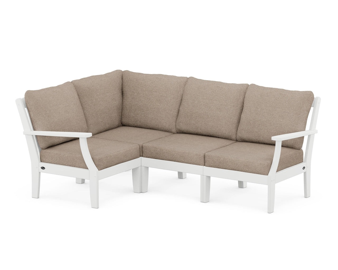 Trex Yacht Club Modular 4-Piece Deep Seating Set
