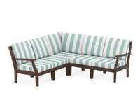 Thumbnail for Trex Yacht Club Modular 5-Piece Deep Seating Set